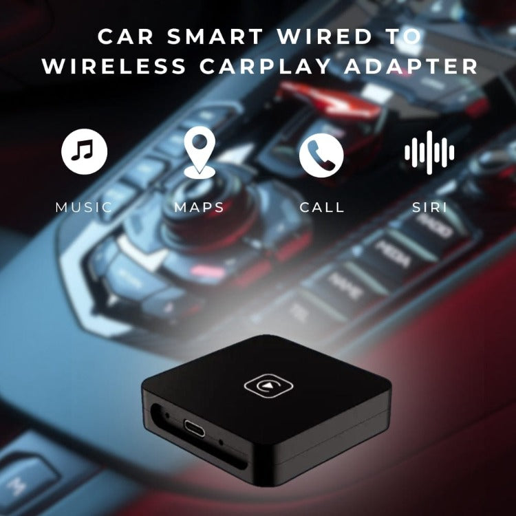 the wireless carplay adapter is great way to reduce wires and has automatic connectivity as soon as you turn on your vehicle.