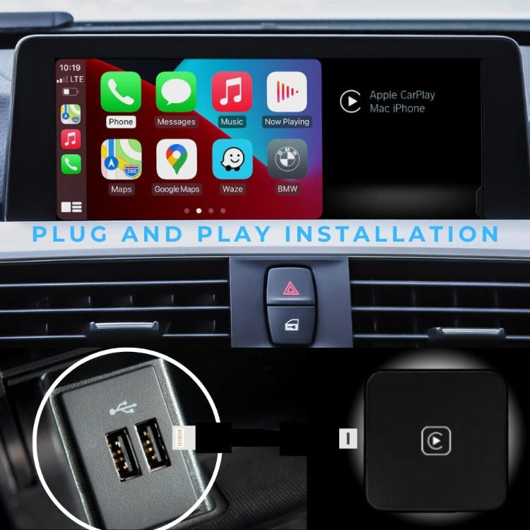 The carplay adapter requires no technical skills and its as simple as plug and play.