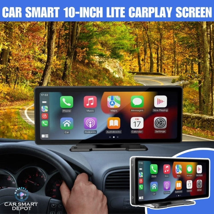 The 10-inch lite black carplay screen is one of the nicest carplay screen designs out there that many can enjoy.