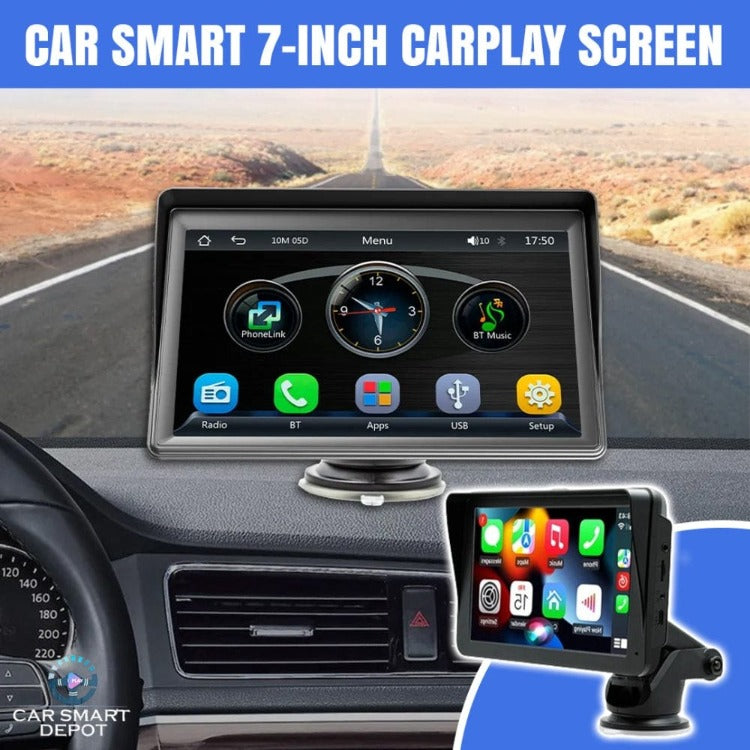 CAR SMART 7-INCH IPS CARPLAY TOUCH SCREEN
