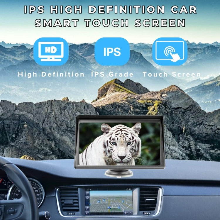 The carplay display is high quality made with a IPS grade screen so that our quality defeats our competitors.