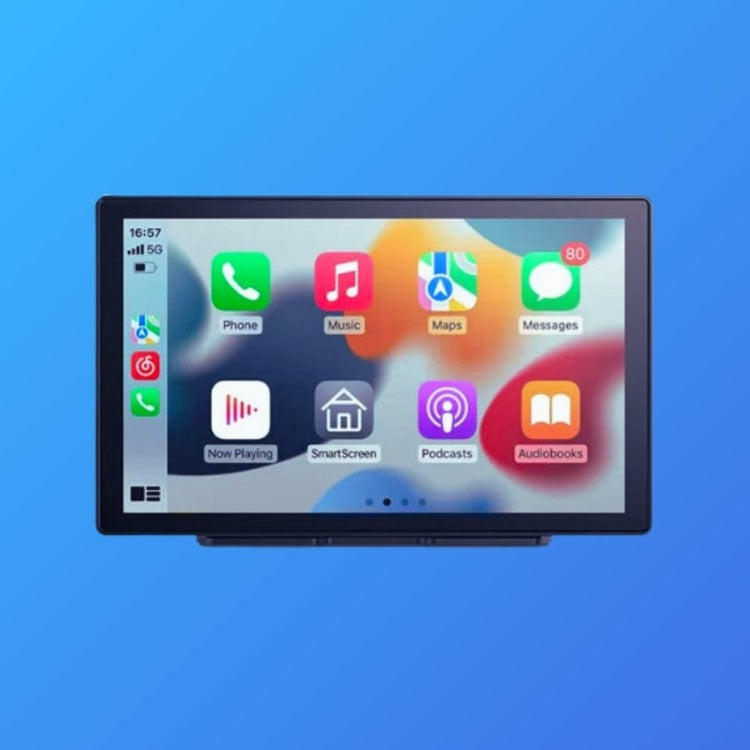 The car smart depot's touch screen radio with apple carplay is sleek and designed with a 9-inch so incase you need something easier to read  than our 7-inch screen.