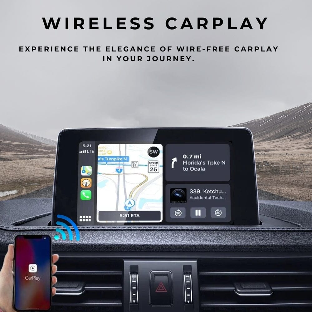 Change the convenience of your drive with the wireless carplay adapter.